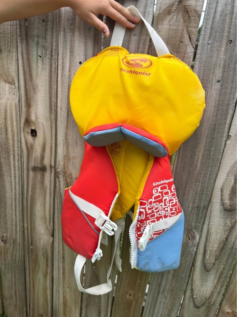 Stohlquist infant life jacket
